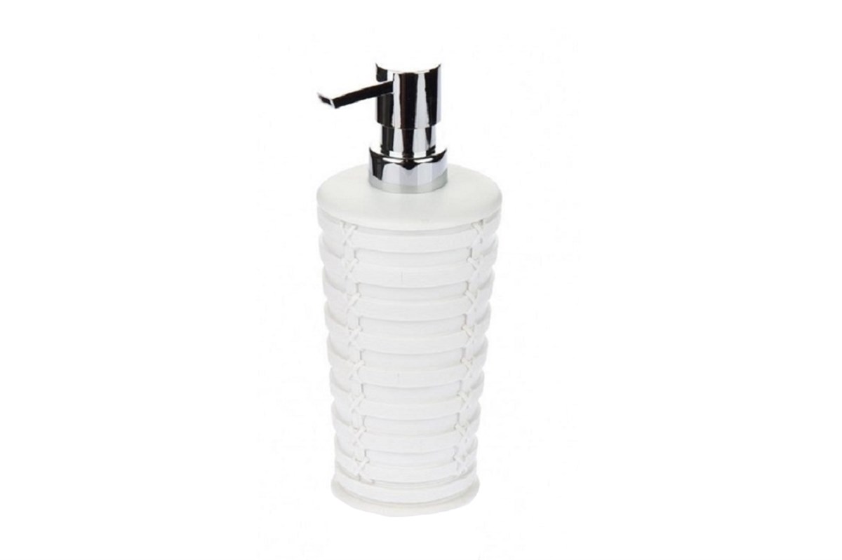 PRİMANOVA PALM SIVI SABUNLUK BEYAZ D-15910 