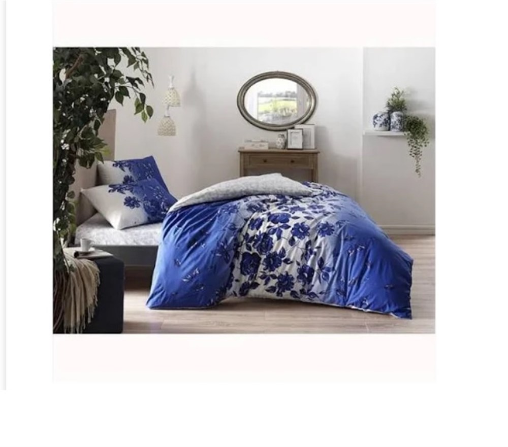 TAÇ NEVRESİM TAKIMI RANFORCE Ç.K.LİZZY MAVİ