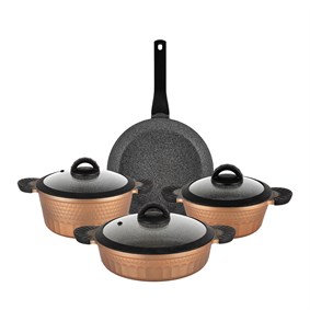 EMSAN YENİ DİAMANTE 7 PRÇ SET TARÇIN 