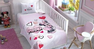 TAÇ BEBEK BATTANİYE DİSNEY 100*120 MİNNİE SWEET 