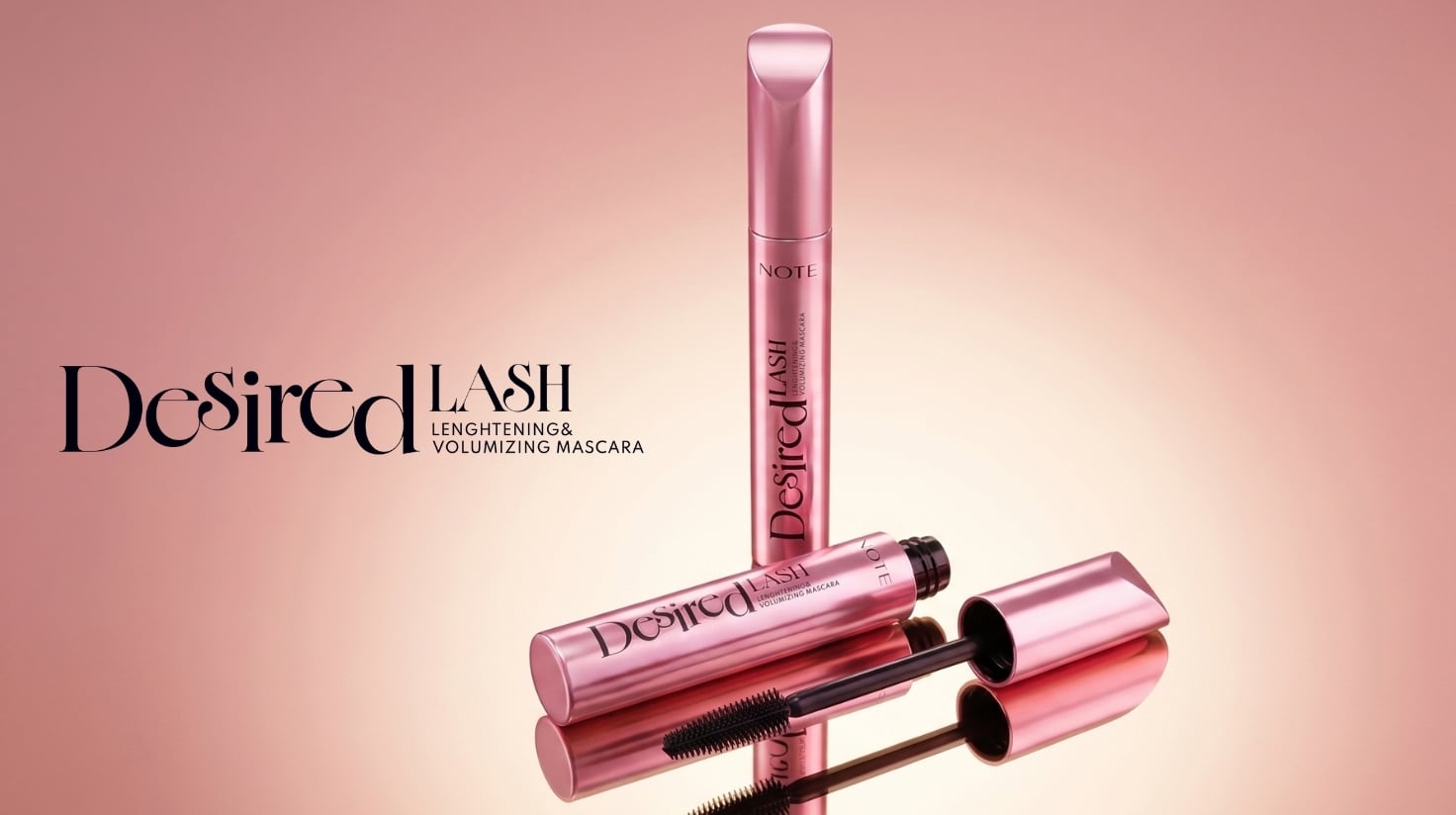 Desired Lash Mascara ile Uzun ve Hacimli Kirpikler
