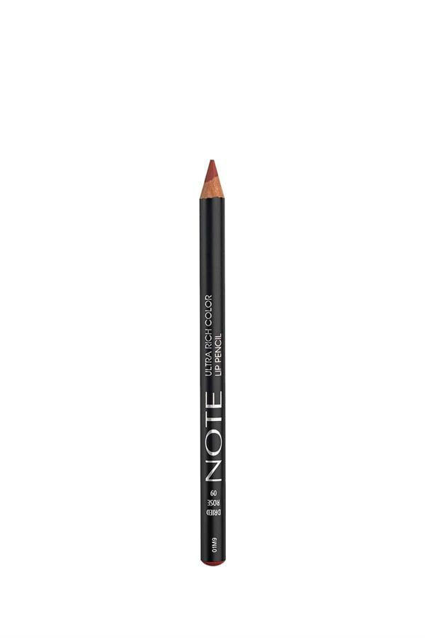 Note Ultra Rich Color Lip Pencil 09 Dried Rose Dudak Kalemi - Nude-40110180