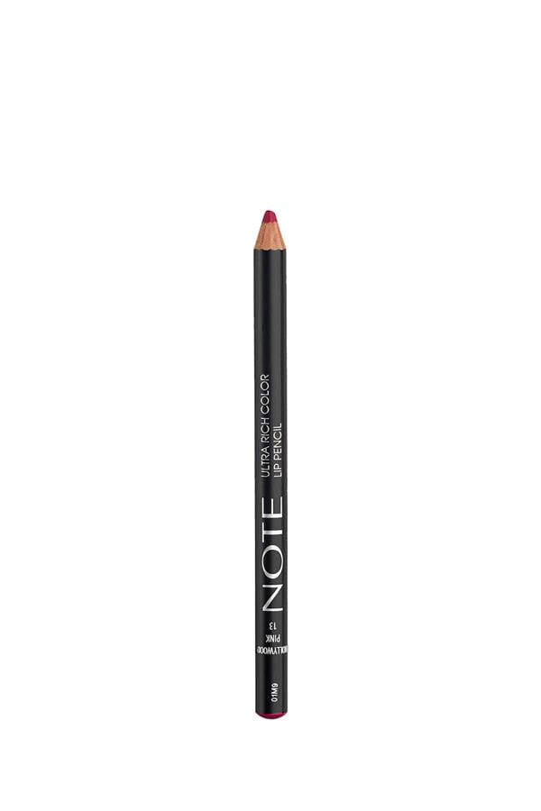 Note Ultra Rich Color Lip Pencil 13 Hollywood Pink Dudak Kalemi - Pembe-40110180