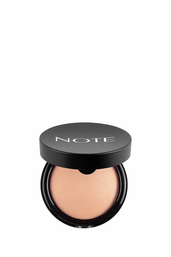 Note Baked Powder 06 Gold Bronze Işıltılı Bitişli Highlighter Toz Yüz Pudrası-40110180