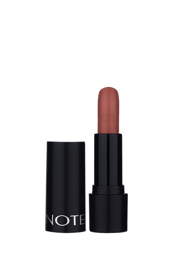 Note Deep Impact Lipstick 05 Leather Mood Kremsi Dokulu Yarı Parlak Ruj - Kahverengi-40110180