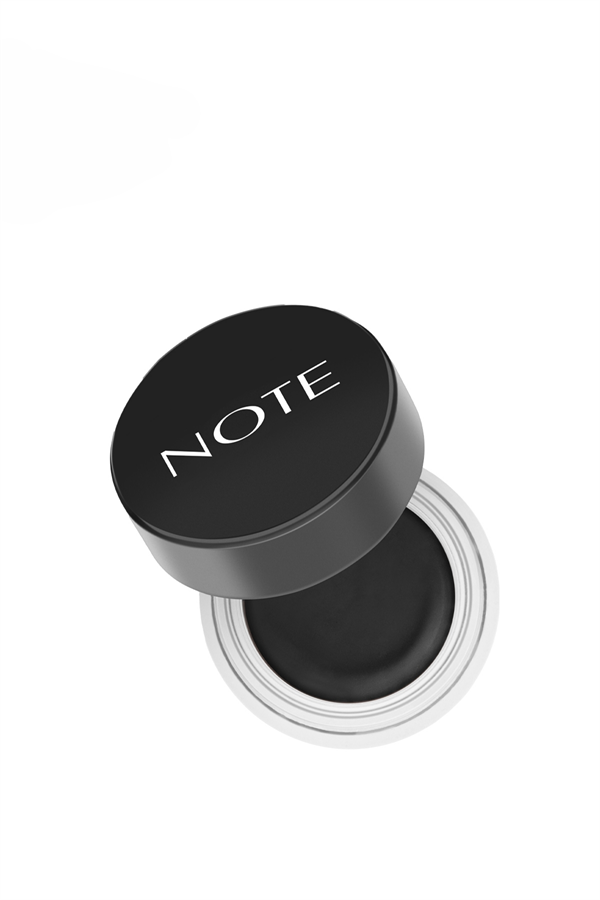 Note Gel Liner Mat Bitişli Suya Dayanıklı Kalıcı Jel Eyeliner - Siyah-40110180
