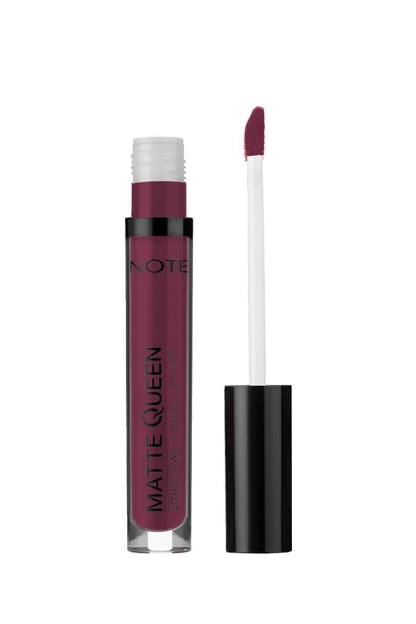 Note Matte Queen Lipstick 18 Lead the Heart Kalıcı Likit Ruj - Mor-40110180
