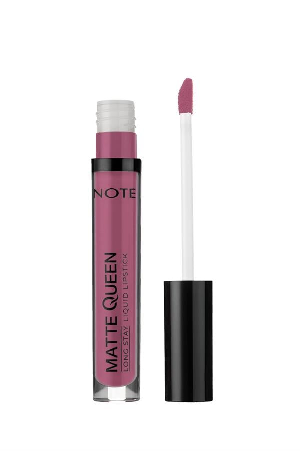 Note Matte Queen Lipstick 20 Passionate Heart Kalıcı Likit Ruj - Mor-40110180