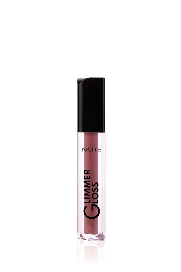 Note Glimmer Gloss 40 Rosy Wood Işıltılı Nemlendirici Dudak Parlatıcısı