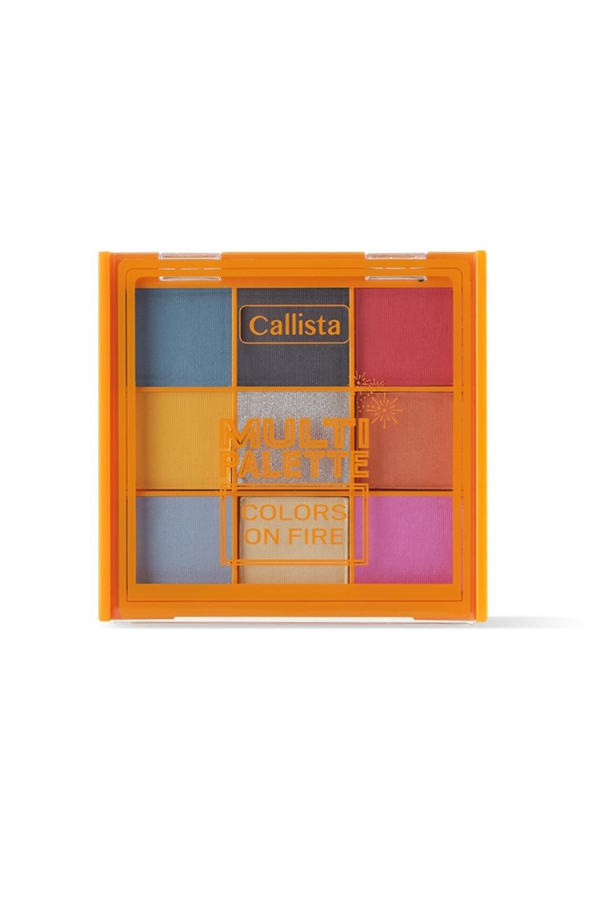 Callista Multi Palette Eyeshadow Göz Farı Paleti 101 Colors On Fire-40110180