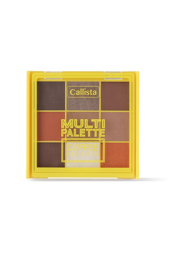 Callista Multi Palette Eyeshadow Göz Farı Paleti 103 Coffee Addiction-40110180
