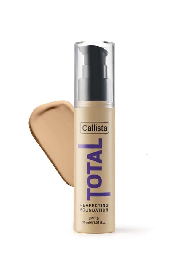 Callista Total Perfecting Fondöten 210 Cashmere Beige-40110180