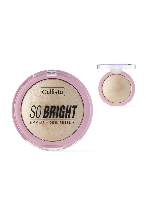 Callista So Bright Baked Highlighter Aydınlatıcı 01 Snowy Glowy Light-40110180