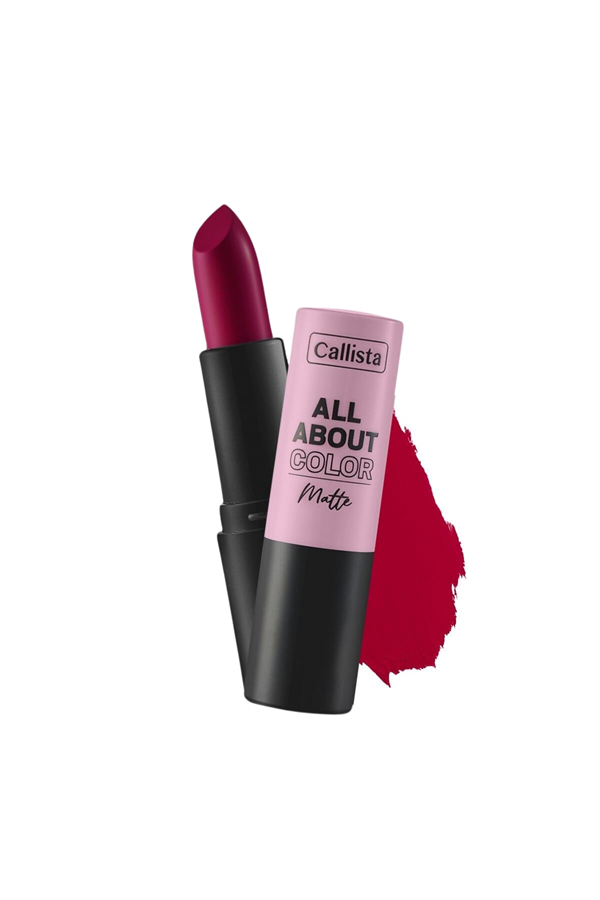 Callista All About Color Matte Lipstick Mat Görünümlü Ruj 505 Show Business - Pembe-40110180