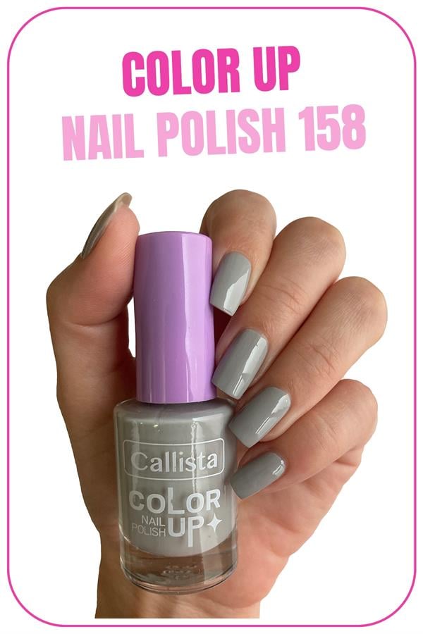 Callista Color Up Nail Polish Oje 158 Icy Mansion- Gri-40110180