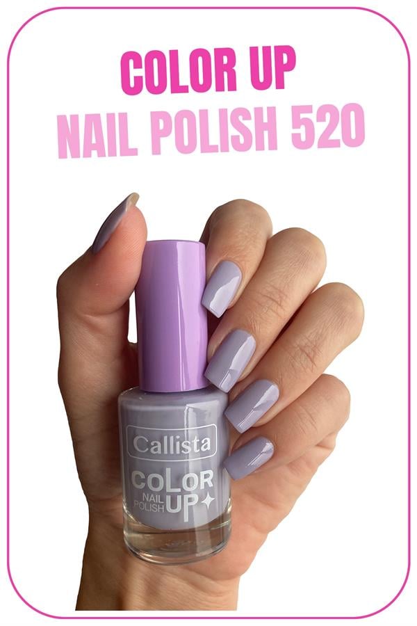 Callista Color Up Nail Polish Oje 520 Lavender Sky - Mor-40110180
