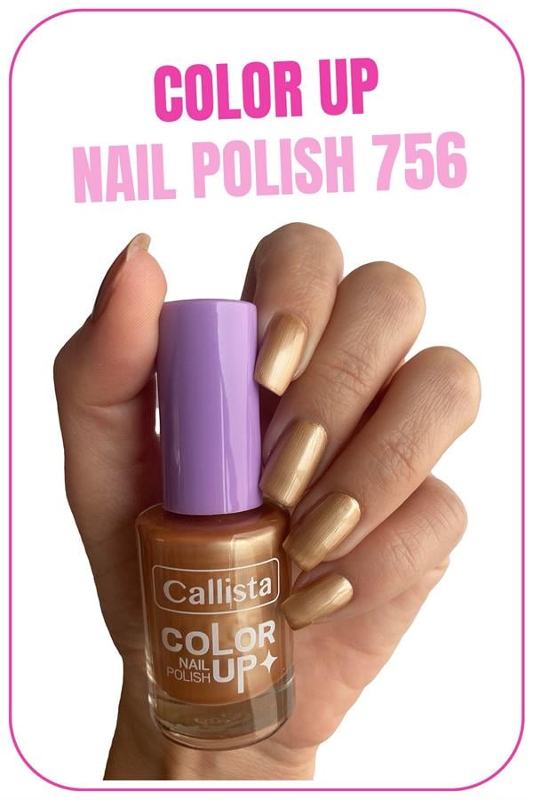 Callista Color Up Nail Polish Oje 756 Pearls & Cream - Bej-40110180