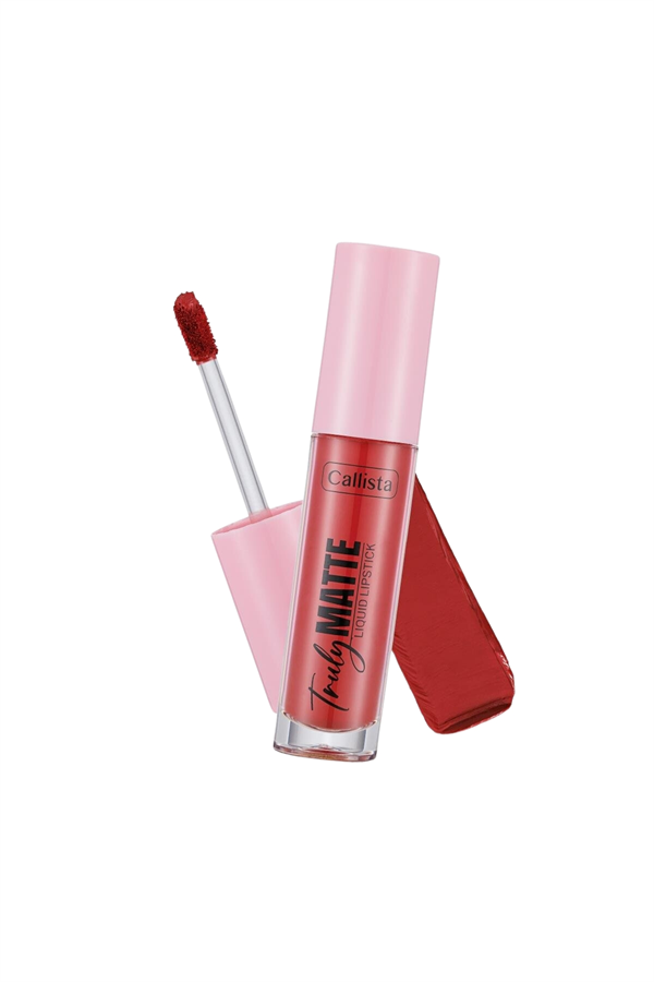 Callista Truly Matte Liquid Lipstick 406 Plum Pout Mat Likit Ruj - Kırmızı-40110180