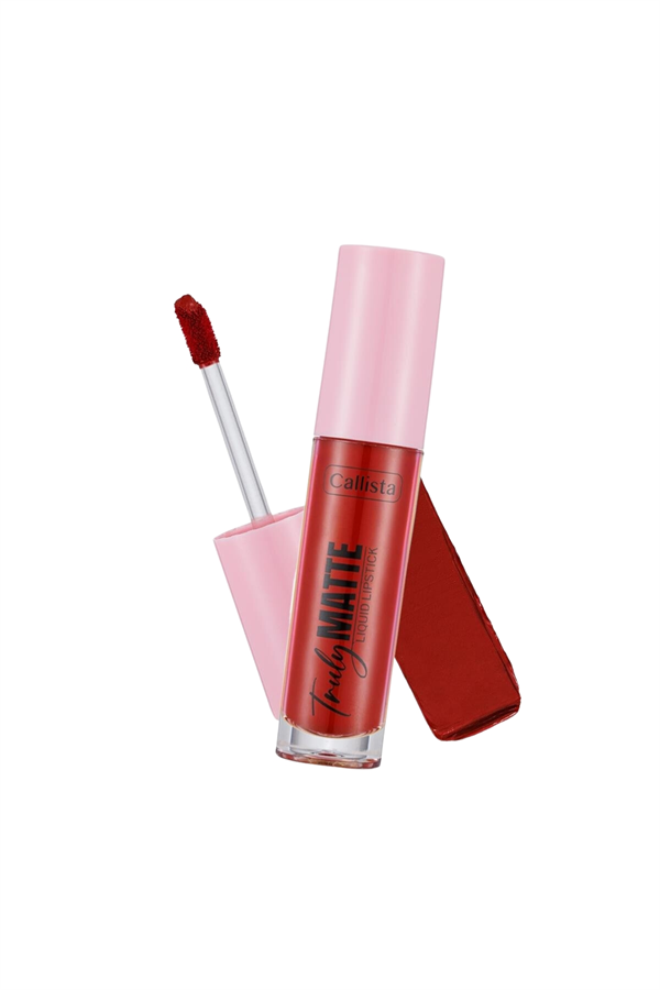 Callista Truly Matte Liquid Lipstick 408 Red Alert Mat Likit Ruj - Kırmızı-40110180