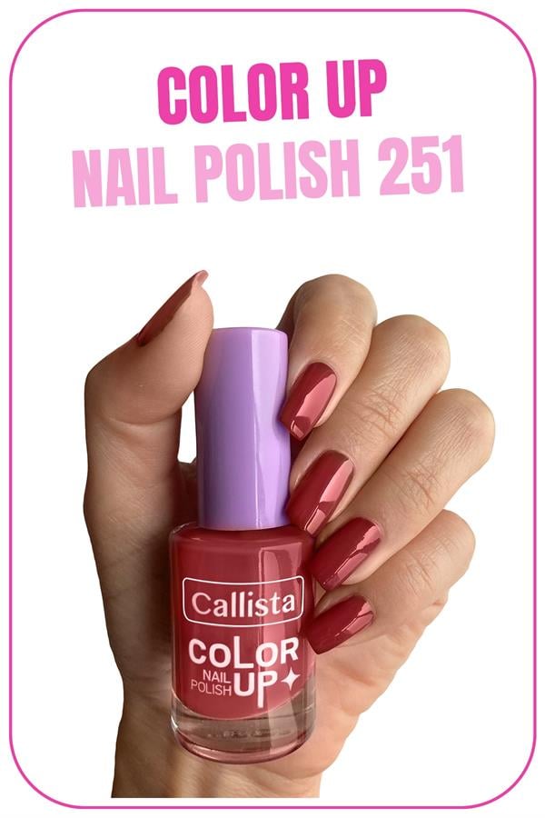 Callista Color Up Nail Polish Oje 251 Calm Down - Kırmızı-40110180