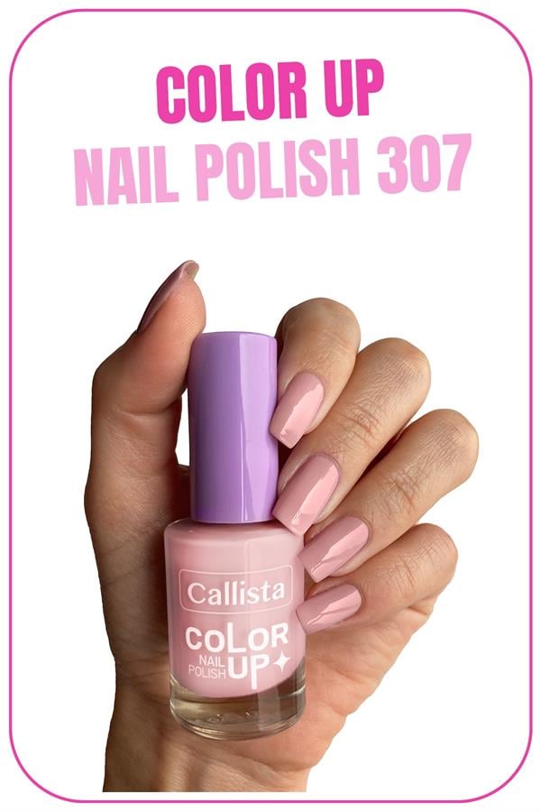 Callista Color Up Nail Polish Oje 307 Fairy Dust - Pembe-40110180