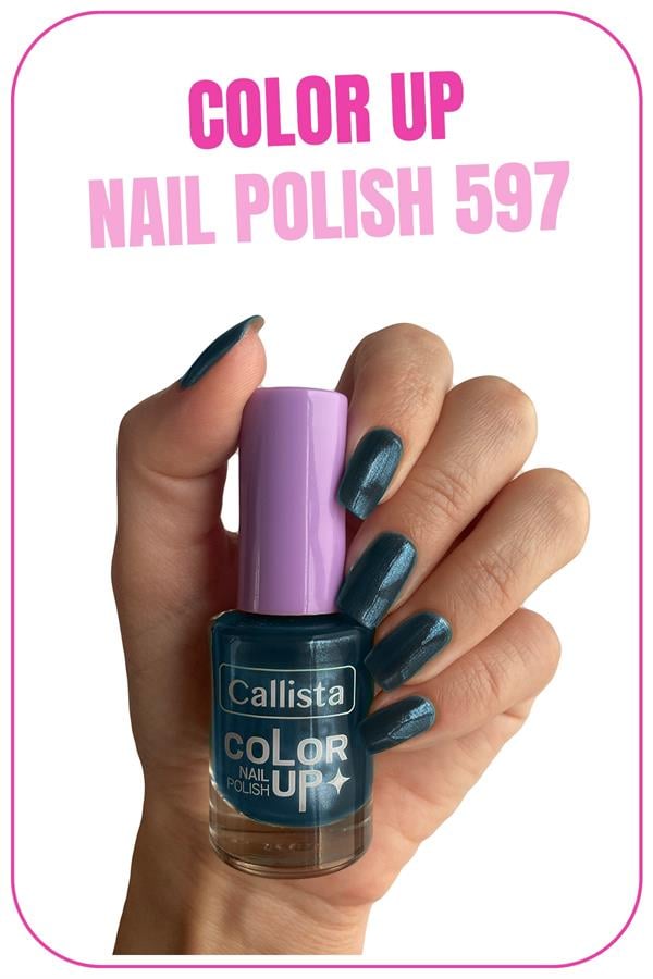 Callista Color Up Nail Polish Oje 597 Midnight Sky - Mavi-40110180