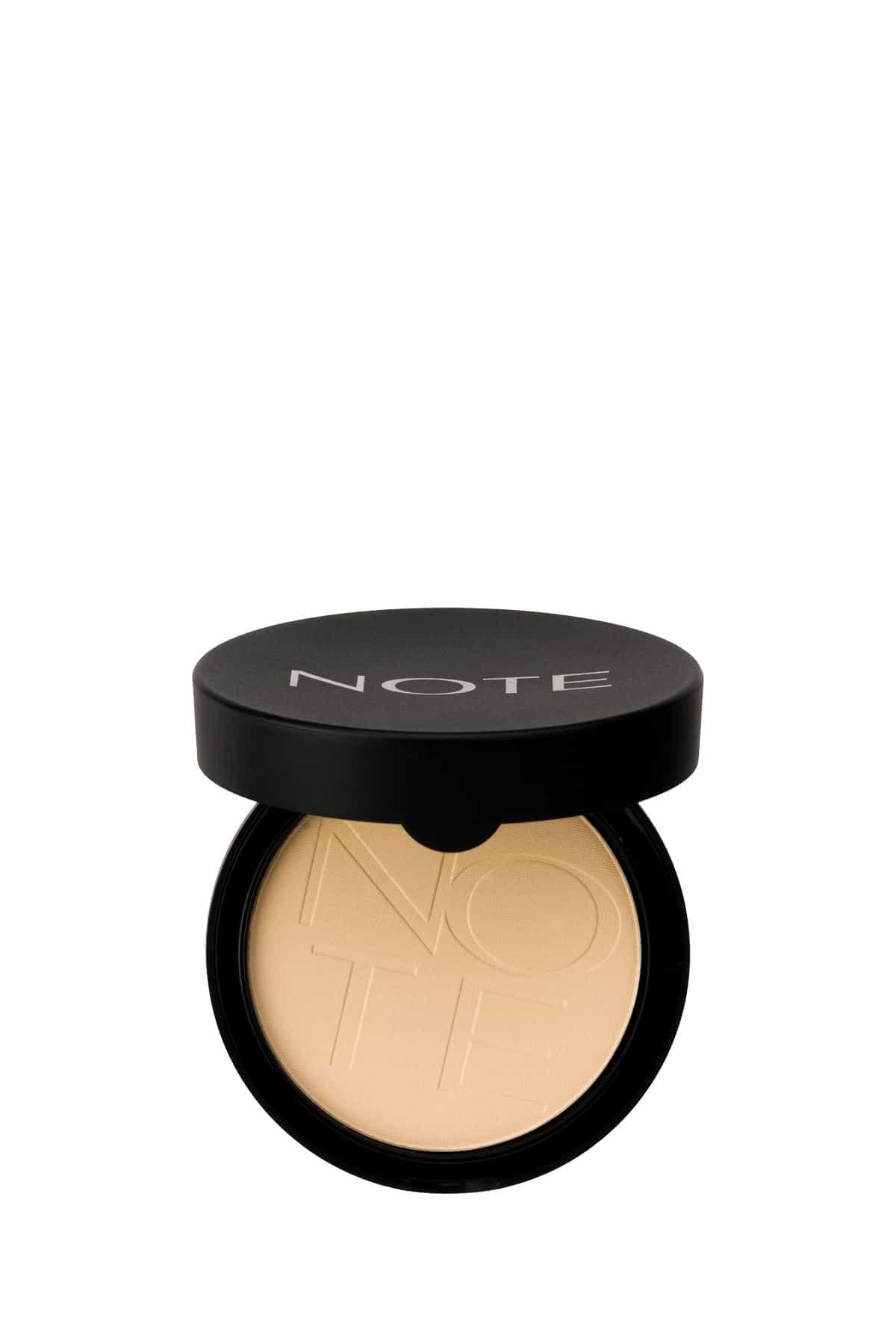 Note Luminous Silk Compact Powder 02 Natural Beige Mat Bitişli Toz Yüz Pudrası Natural Beige-007.1032