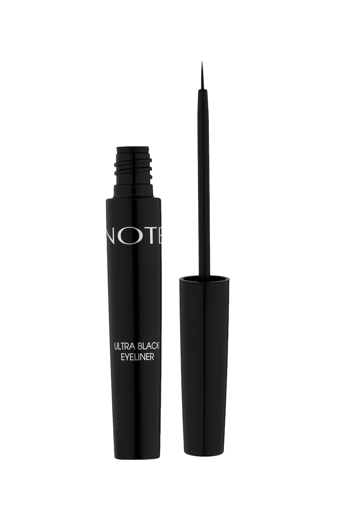 Note Ultra Black Eyeliner Kıl Fırça Uçlu-007.1081