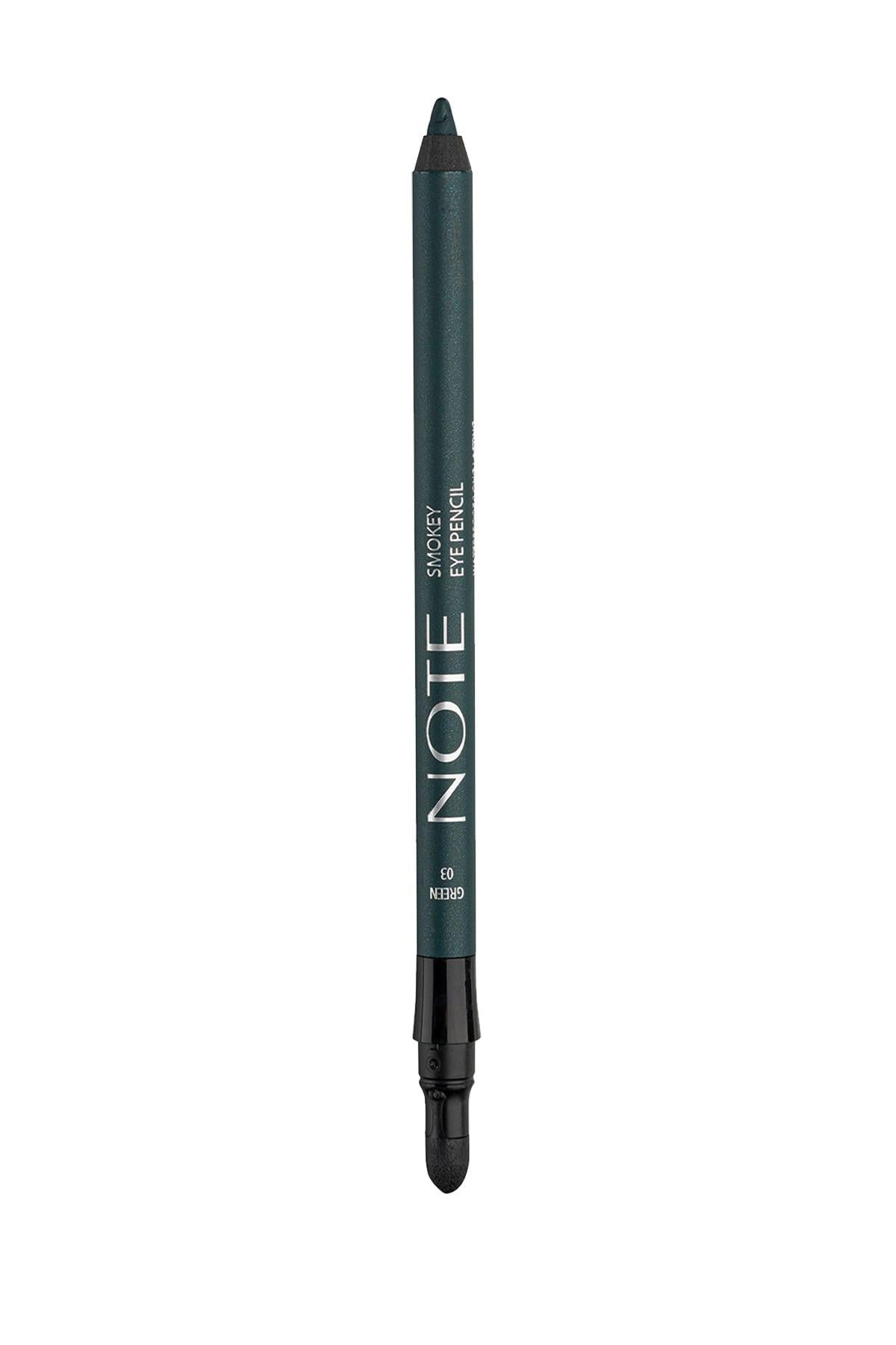Note Smokey Eye Aplikatörlü Göz Kalemi 03 Green - Yeşil-007.1095