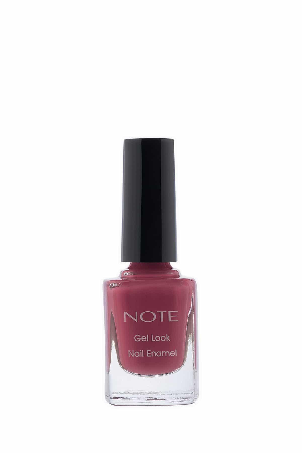 Note Gel Look Oje 06 Brick Red - Kırmızı-007.1569