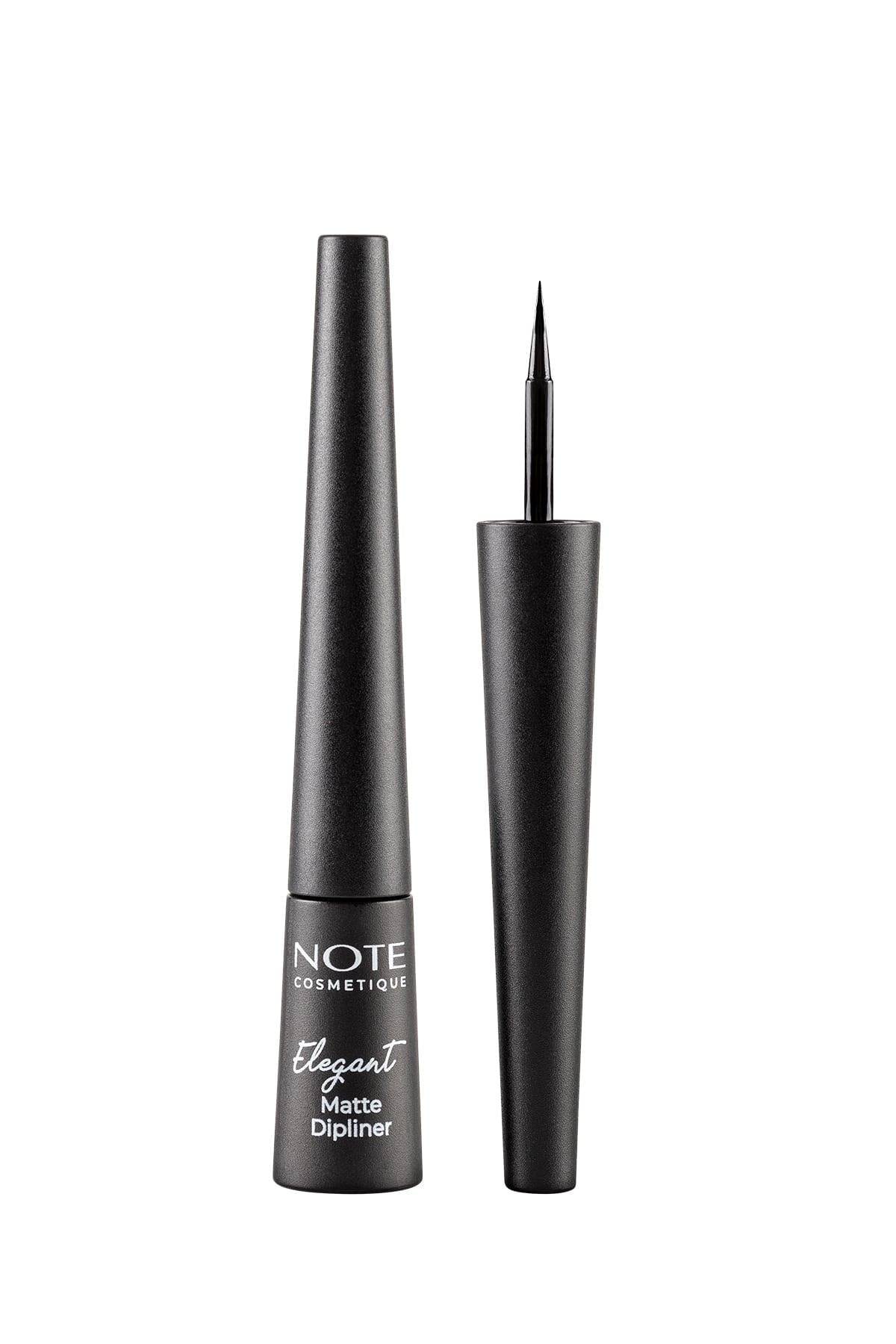 Note Elegant Matte Dipliner Waterproof Siyah - 01 Coal Black-30110005