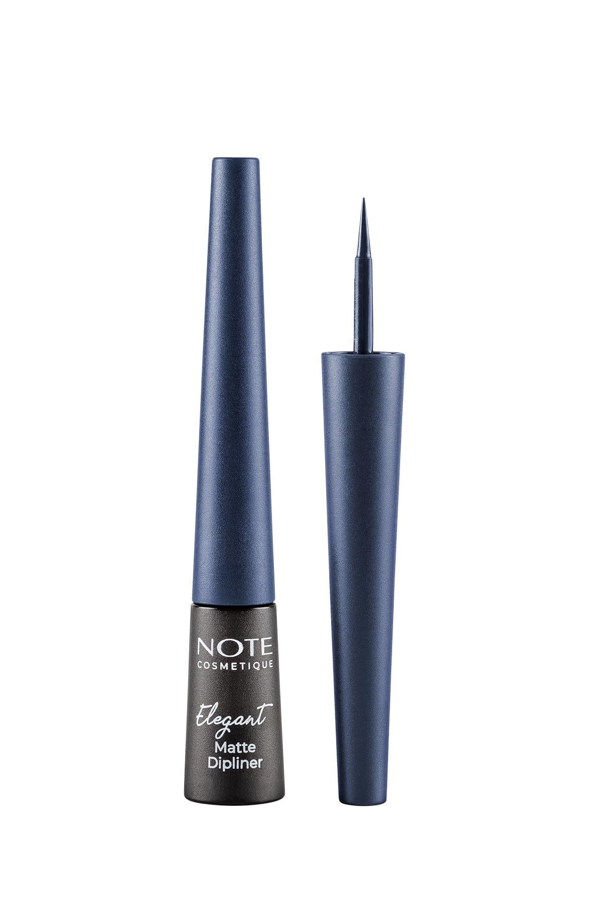 Note Elegant Matte Dipliner Waterproof Mavi - 03 Navy Blue-30110007