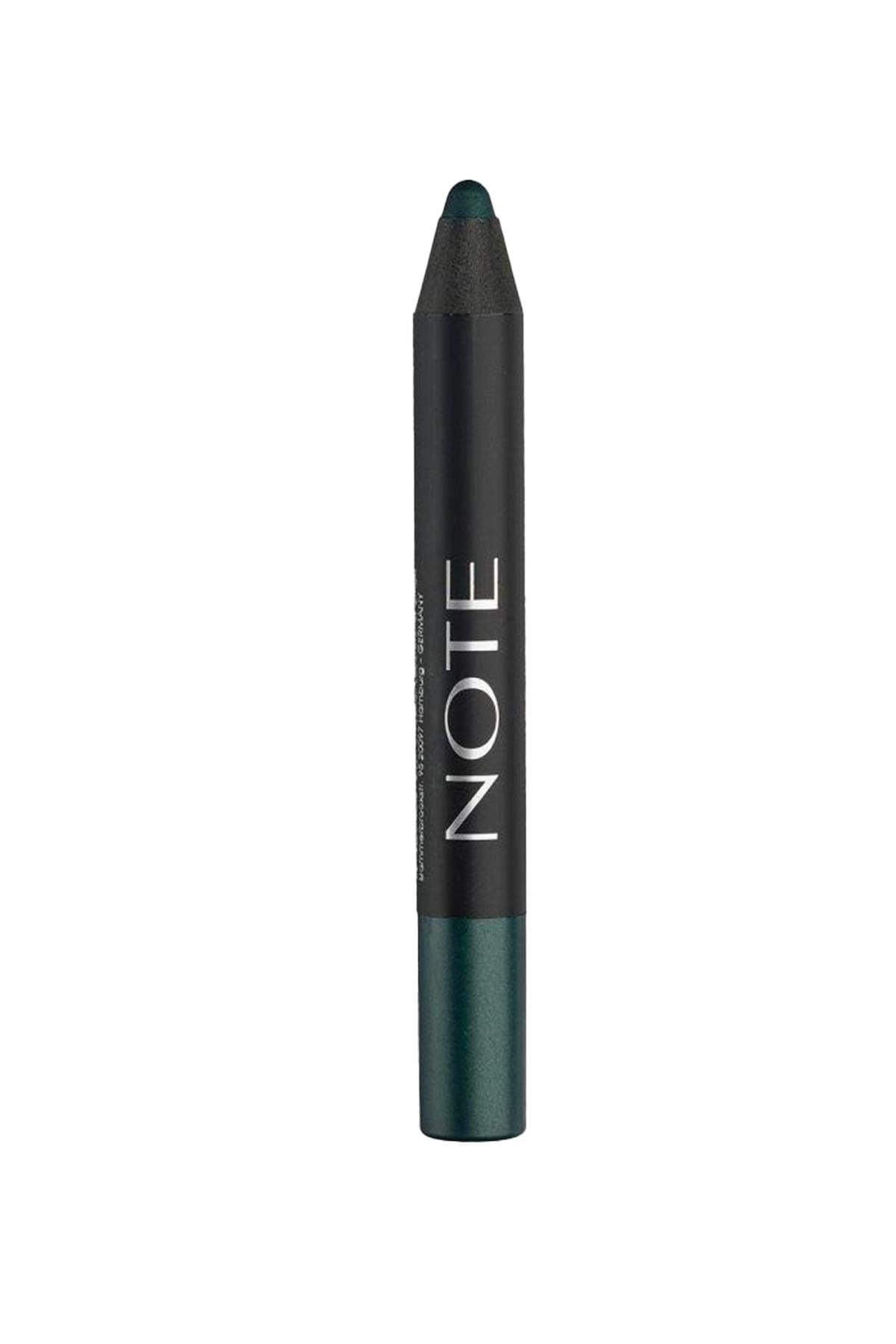 Note Eyeshadow Pencil 04 Emerald Jumbo Kalem Far - Yeşil-30110117