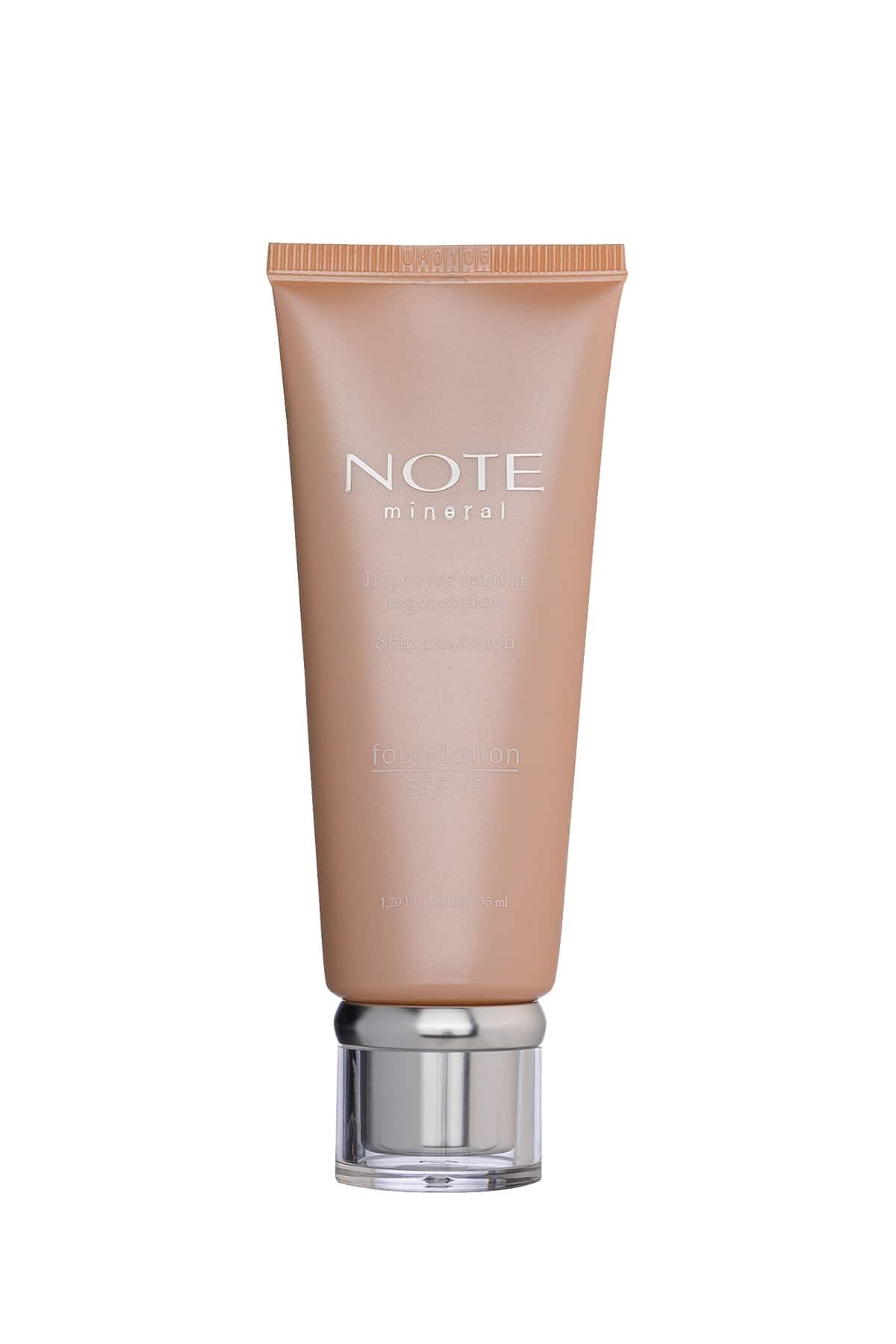 Note Mineral 402 Saten Bitişli SPF 15 Kapatıcı Fondöten-30110530
