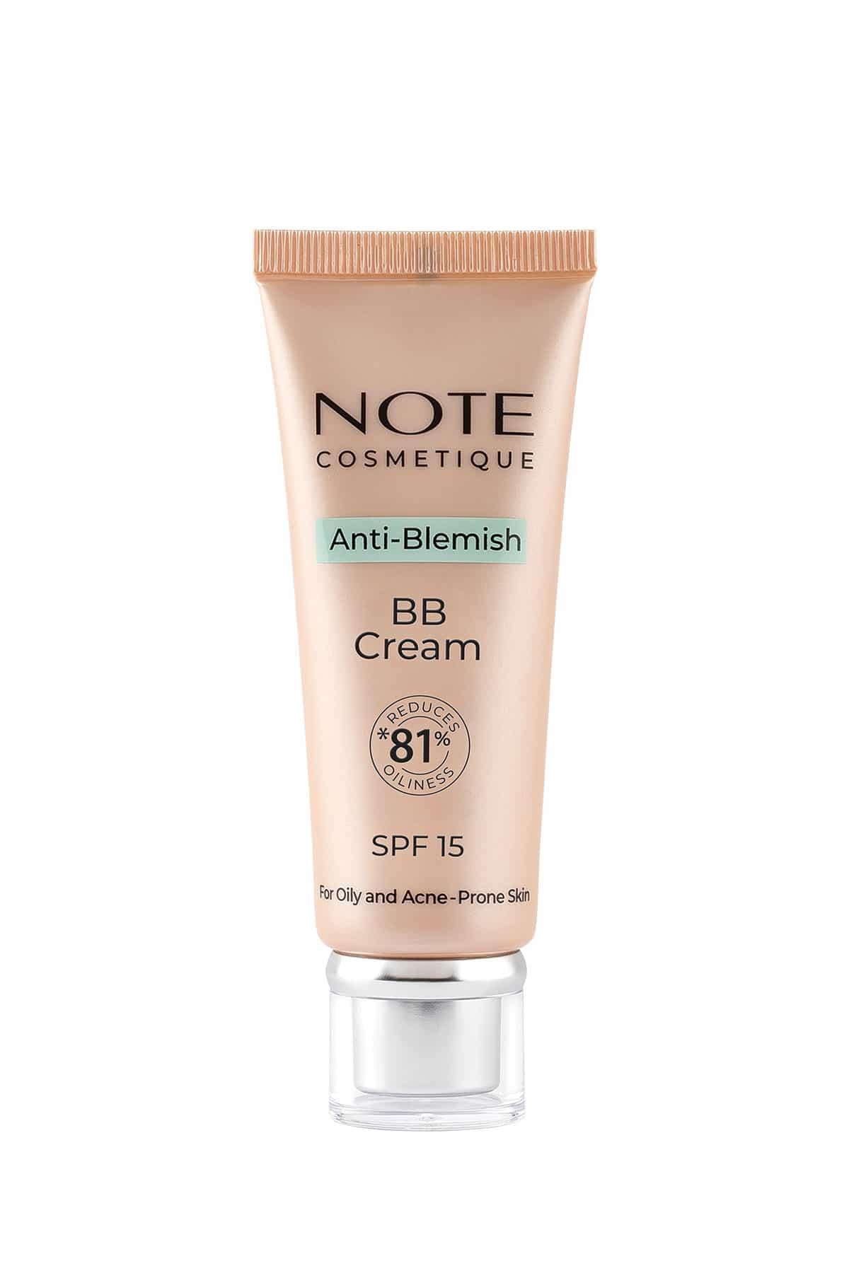 Note Anti-Blemish BB Cream 02 Light Cream SPF 15 Akneye Yatkın Ciltler BB Krem-30110568