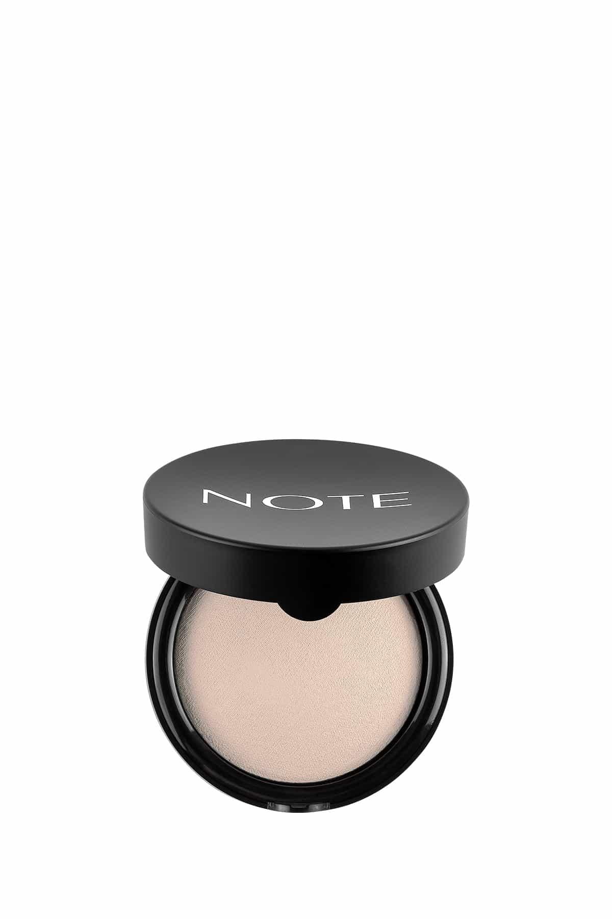 Note Baked Powder 04 Porcelain Ivory Işıltılı Bitişli Highlighter Toz Yüz Pudrası-30110613