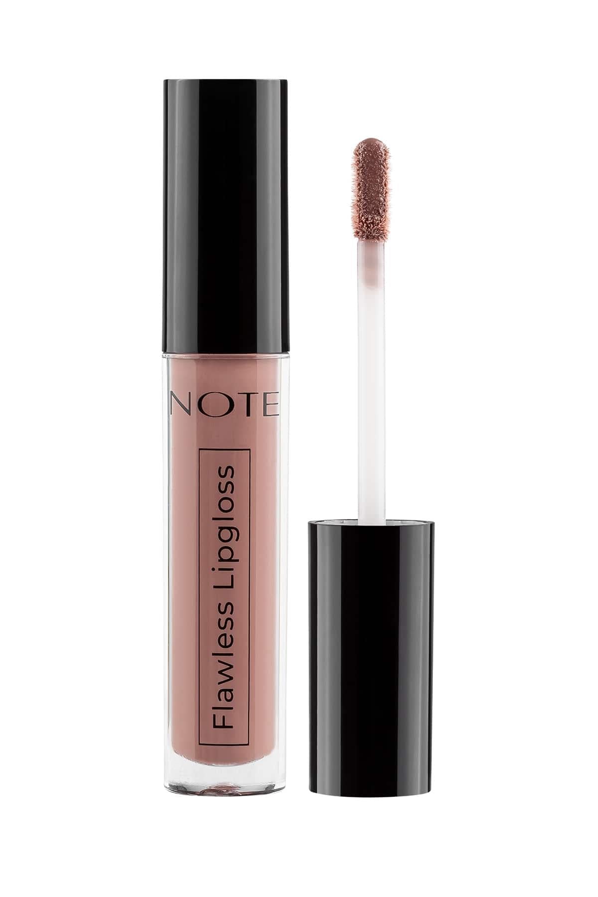 Note Flawless Lipgloss 04 Smell Of Coffee Nemlendirici Etkili Parlak Ruj - Nude-30110707