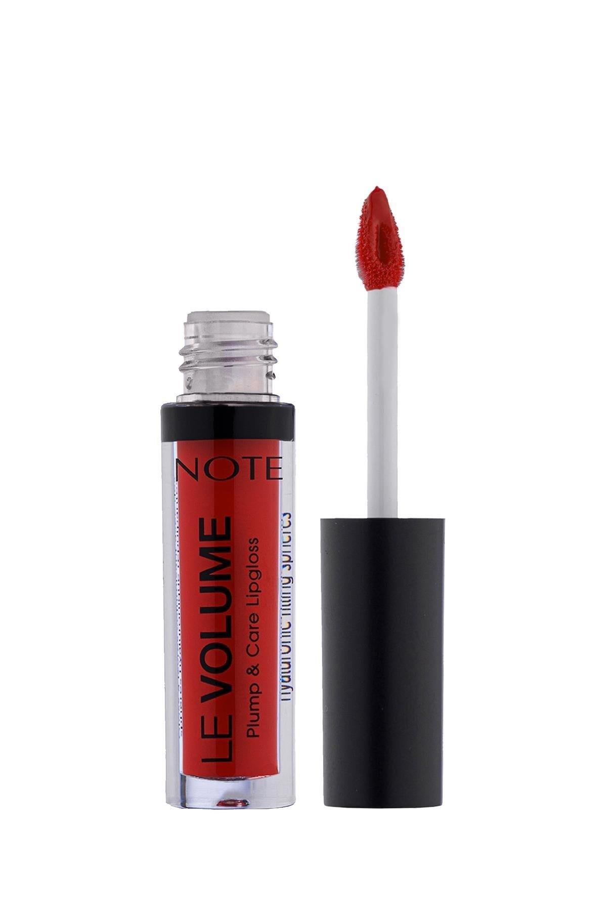 Note Le Volume Plump & Care Lipgloss 06 Hearthbreaker Dudak Parlatıcısı - Kırmızı-30110749