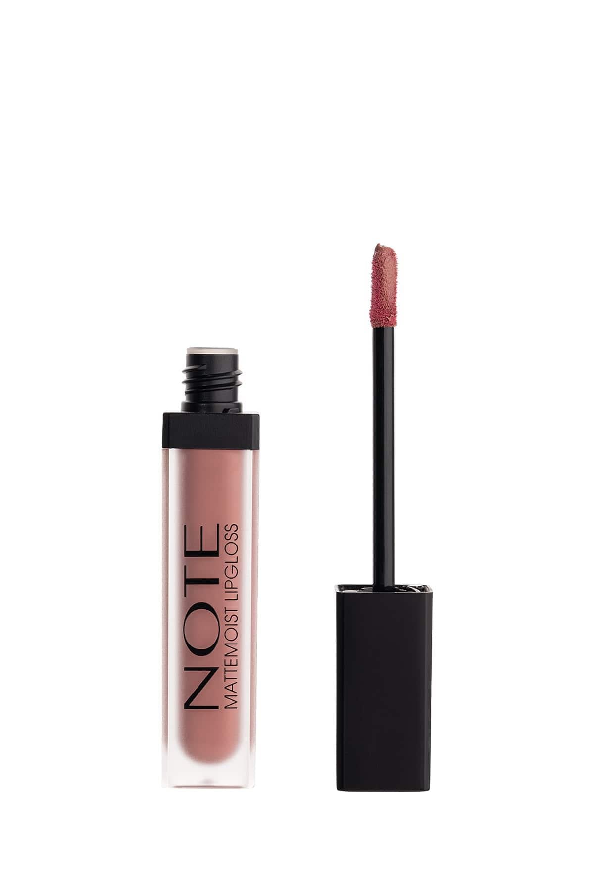 Note Mattemoist Lipgloss 411 Vanilla Milk Yarı Mat Saten Bitişli Likit Ruj - Nude-30110792