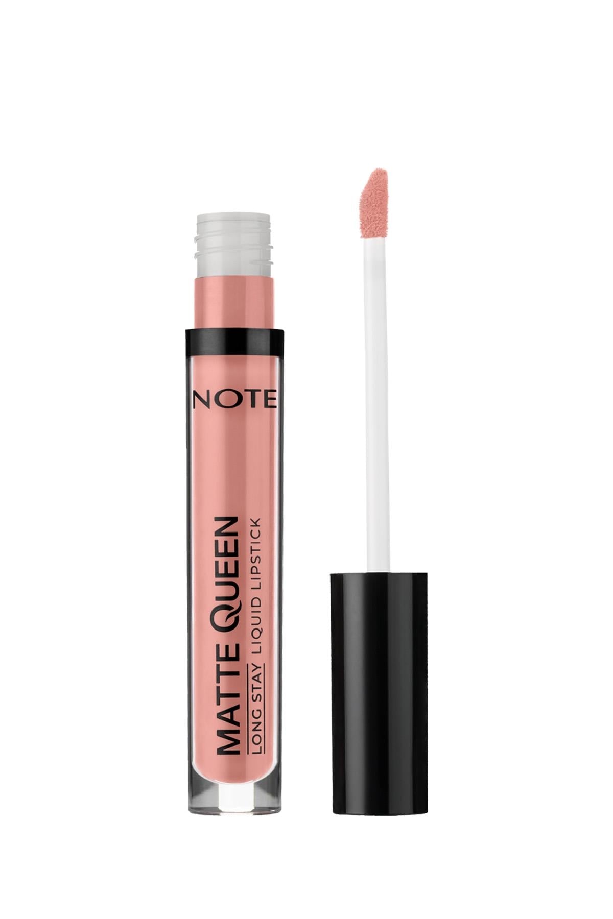 Note Matte Queen Lipstick 01 Elegant Nude Kalıcı Likit Ruj - Nude-30110919