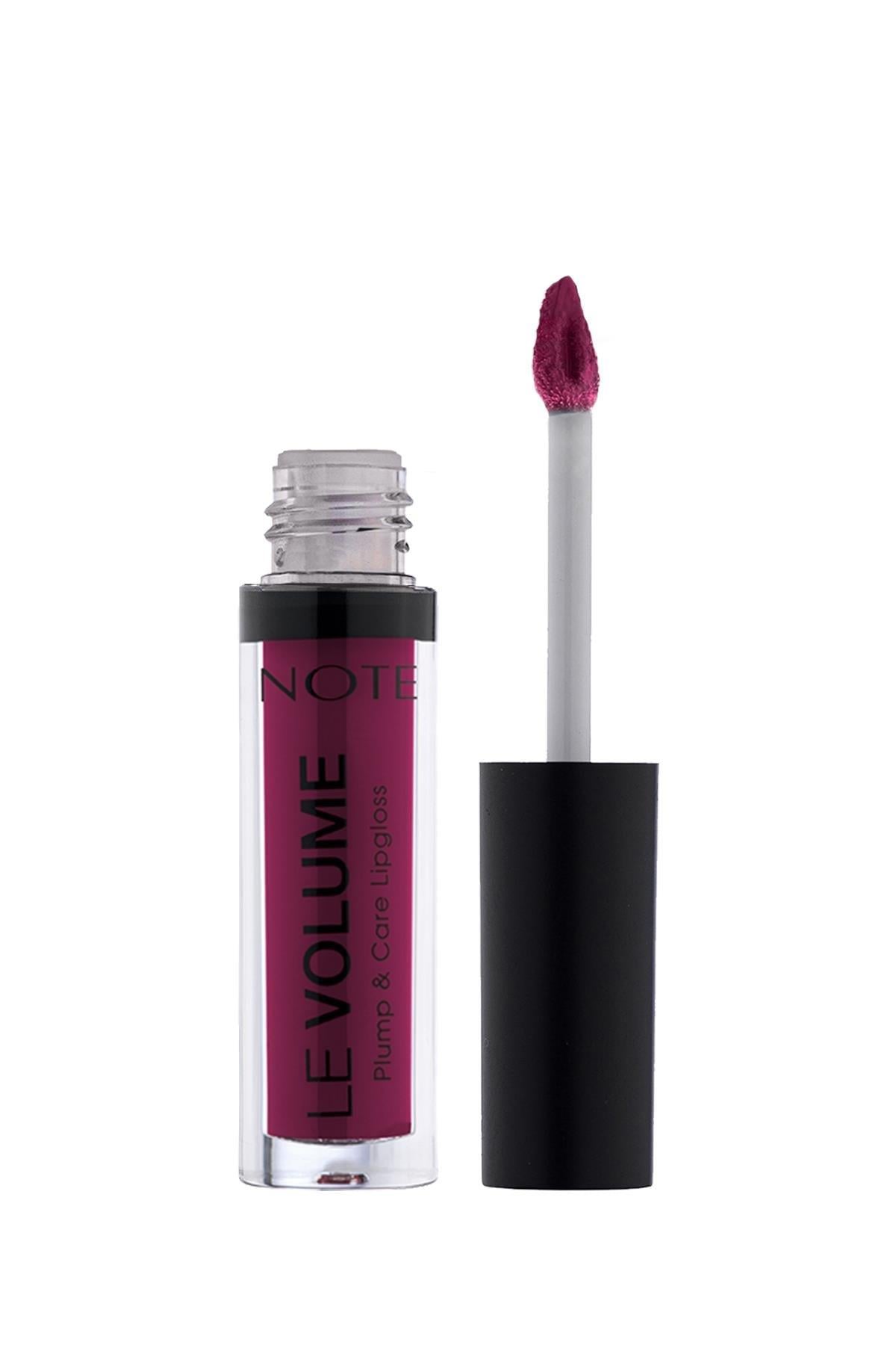 Note Le Volume Plump & Care Lipgloss 09 Love Whisper Dudak Parlatıcısı - Mor-30111314