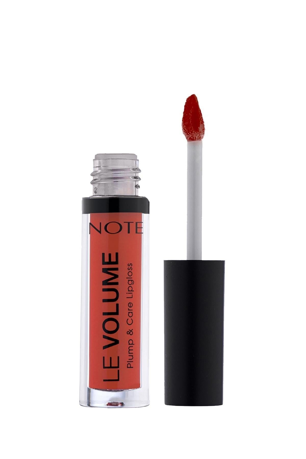 Note Le Volume Plump & Care Lipgloss 10 Party Mood Dudak Parlatıcısı - Kırmızı-30111315