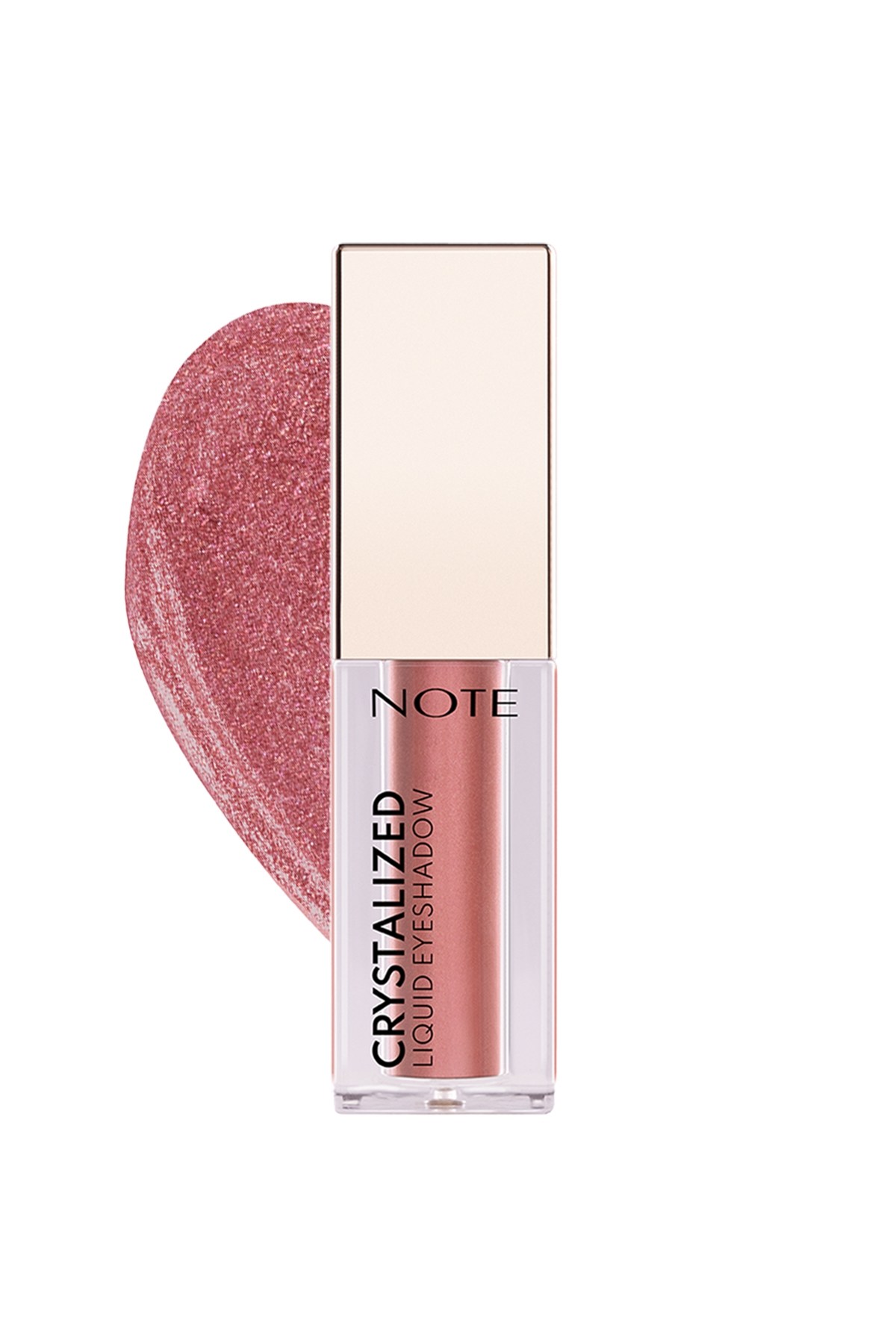 Note Crystalized Liquid Eyeshadow Likit Metalik Göz Farı - 04 Pink Bouquet-30111379
