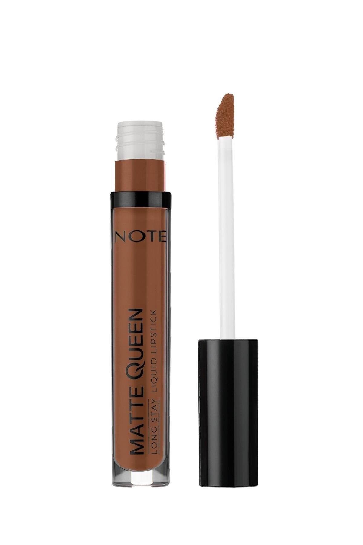 Note Matte Queen Lipstick 23 Sweet Cinnamon Kalıcı Likit Ruj - Kahverengi-30111411