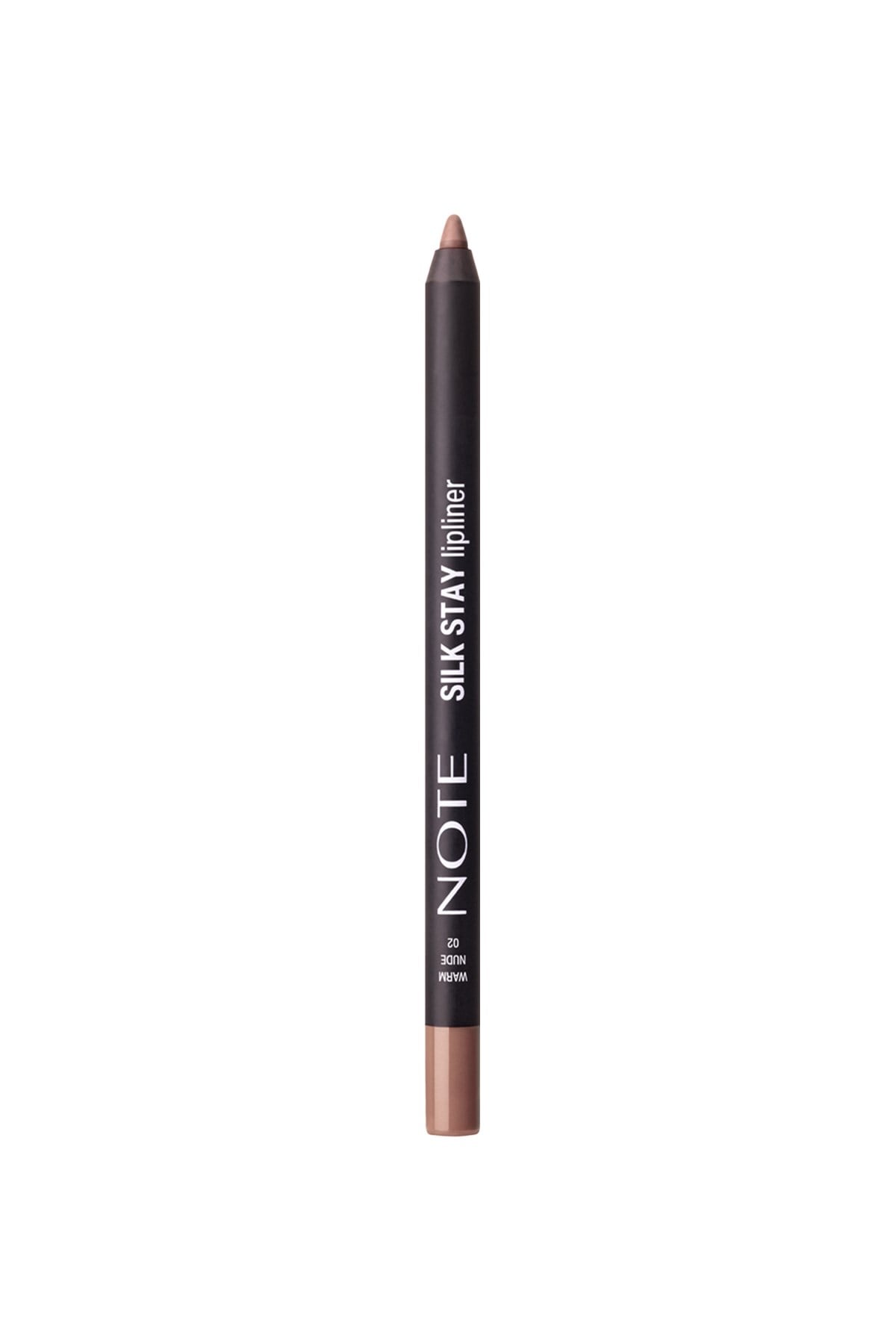 Note Silk Stay Lipliner 02 Warm Nude Suya Dayanıklı İpeksi Dudak Kalemi - Nude-30111486