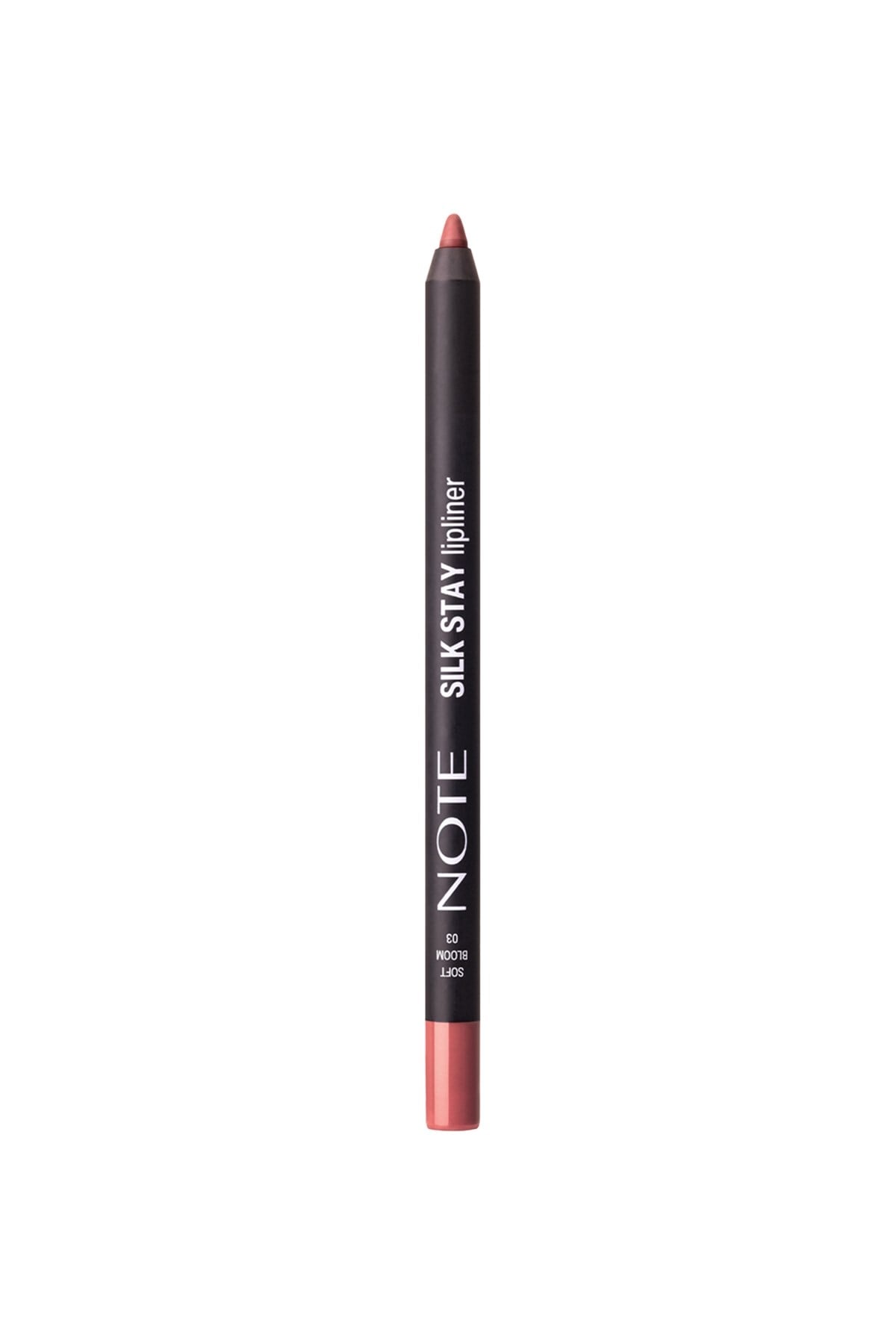Note Silk Stay Lipliner 03 Soft Bloom Suya Dayanıklı İpeksi Dudak Kalemi - Nude-30111487