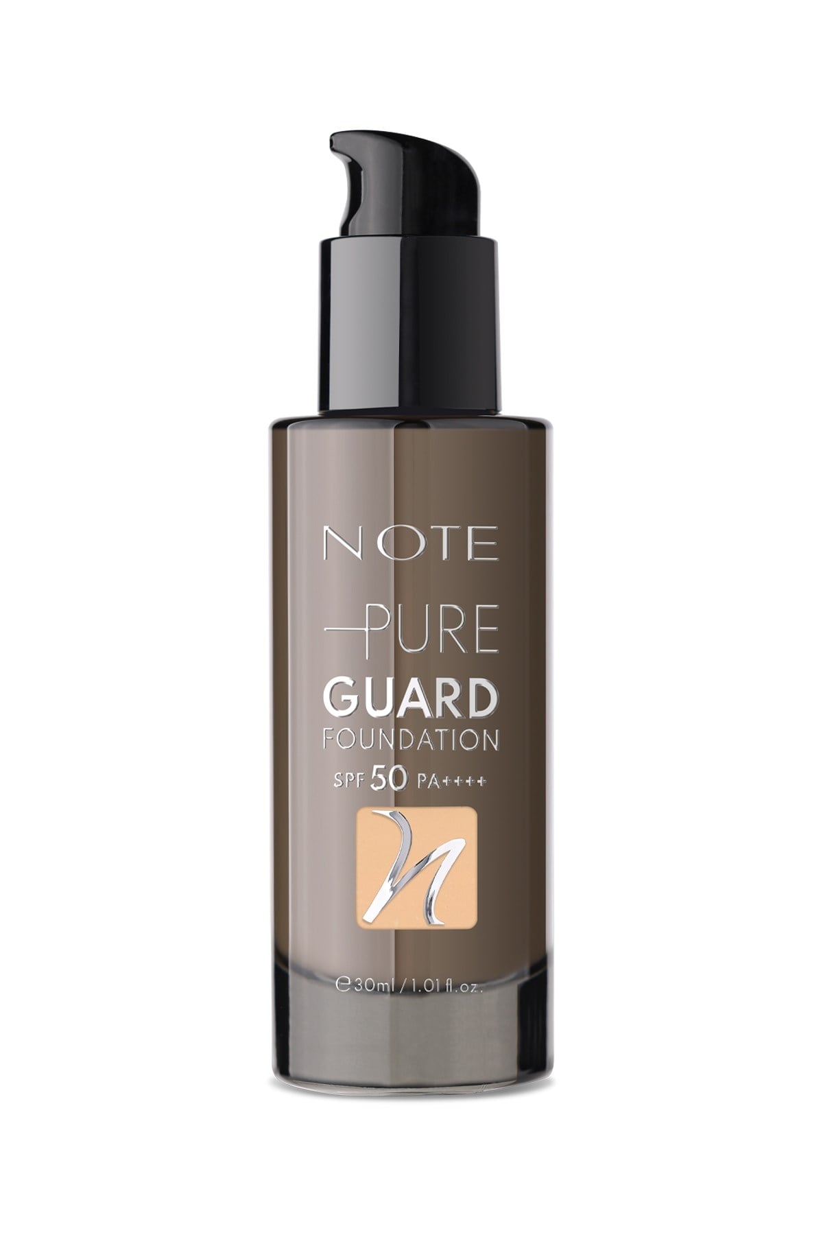 Pure Guard Foundation 120 Golden Beige SPF 50 Yoğun Kapatıcı Saten Bitişli Fondöten-30111624