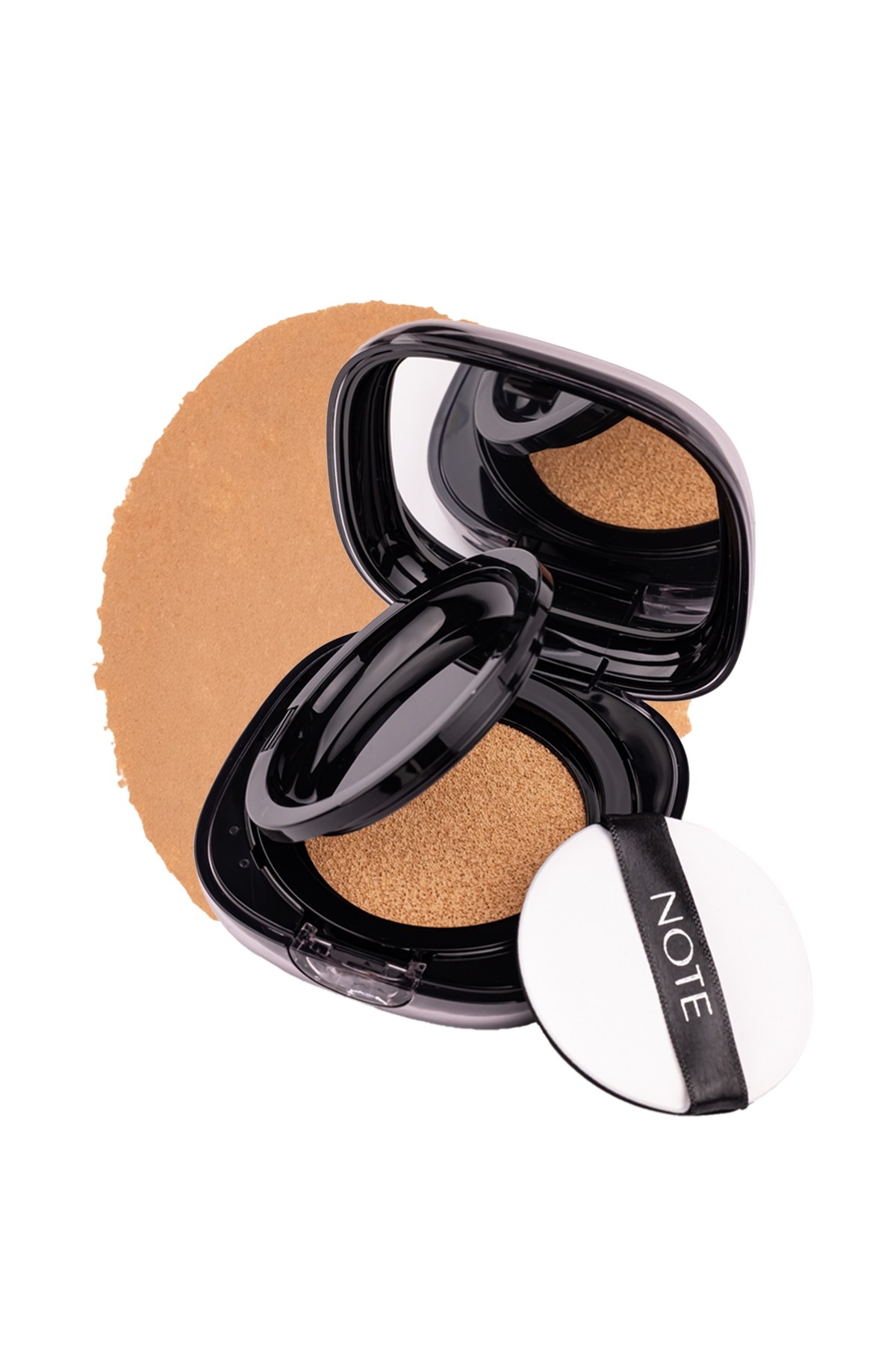 Note Cushion Foundation SPF 50 PA++++ Yoğun Kapatıcı, Doğal Saten Bitişli Fondöten – 120 Dark Koyu-30111686