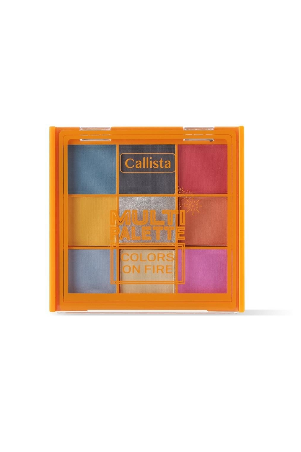 Callista Multi Palette Eyeshadow Göz Farı Paleti 101 Colors On Fire-40110024