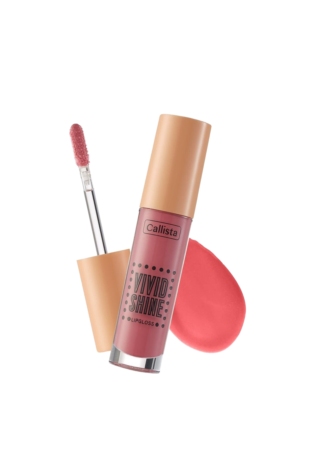 Callista Vivid Shine Lipgloss Nemlendiricili Dudak Parlatıcısı 103 Sugarland Berry - Pembe-40110089